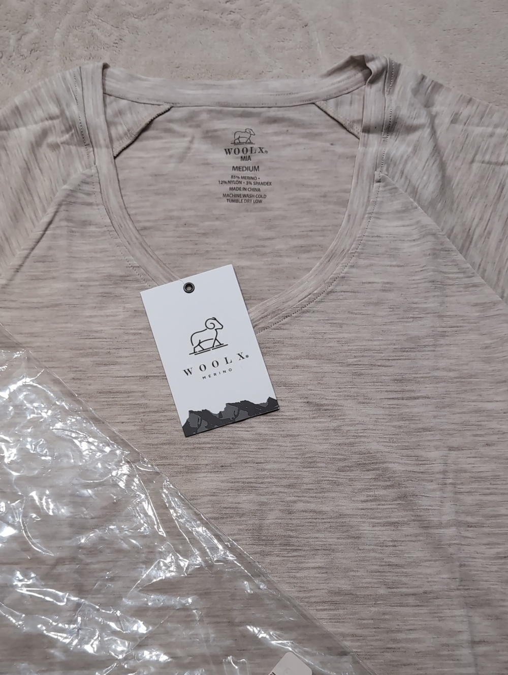 Woolx Merino Wool Mia Tee NWT
